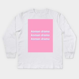 korean drama Kids Long Sleeve T-Shirt
